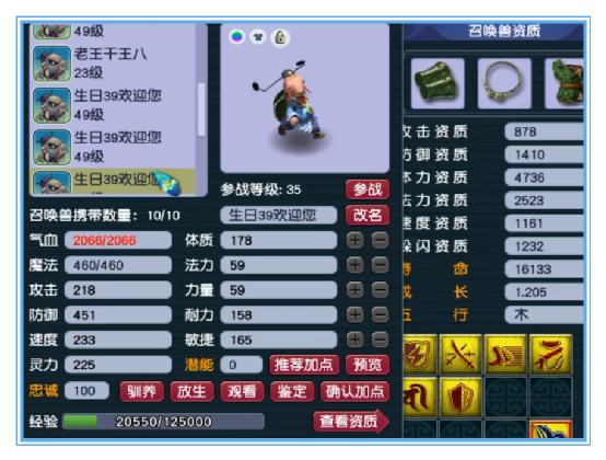 梦幻西游：生日快乐39王者，身上10只强力龟丞相