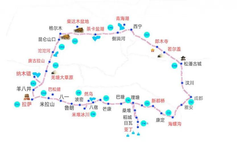 川藏线徒步死了多少人川藏自驾20天费用多少