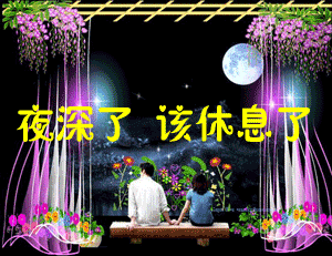 2020晚上好动态闪图大家晚上好表情包美美的祝福送给您