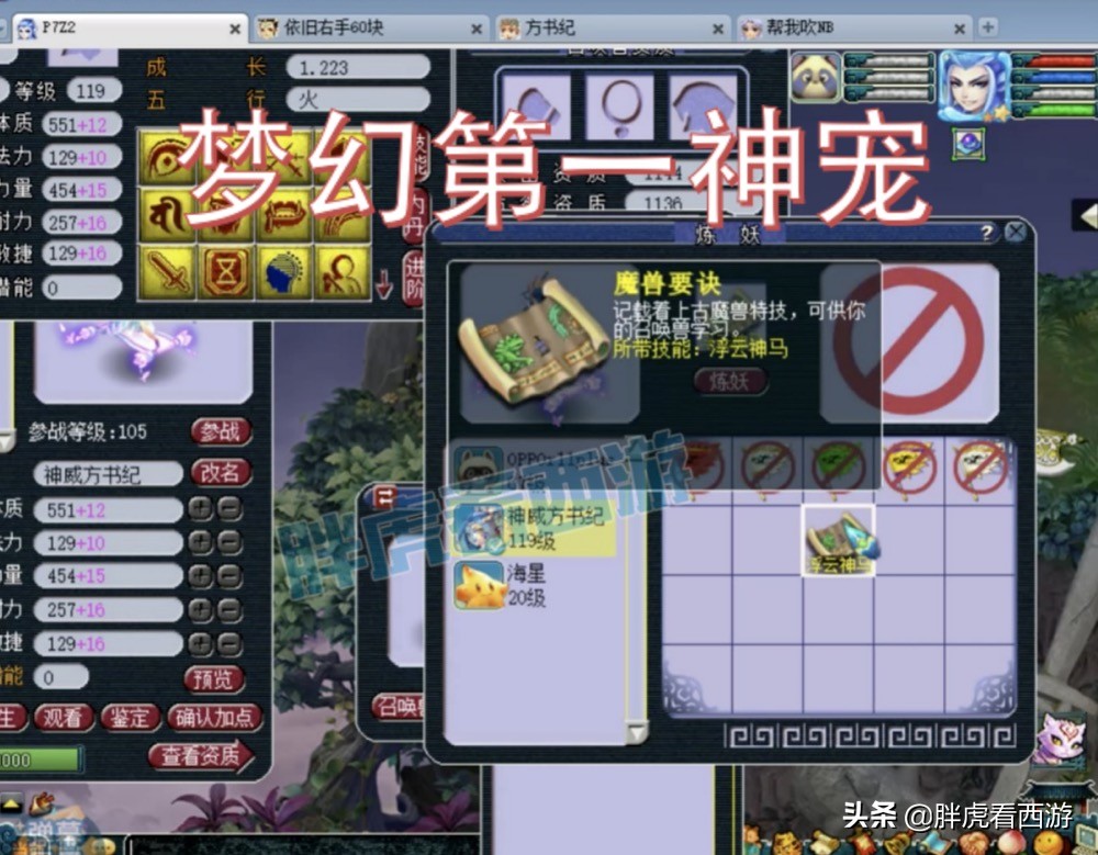 梦幻西游：第一神宠仅成本96万，兽哥打书2本掉了赔120万