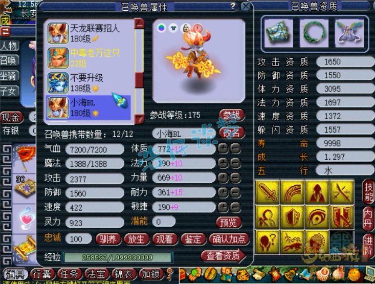 梦幻西游：服战冠军竟没化圣9？带138级宝宝，追求极限龟速