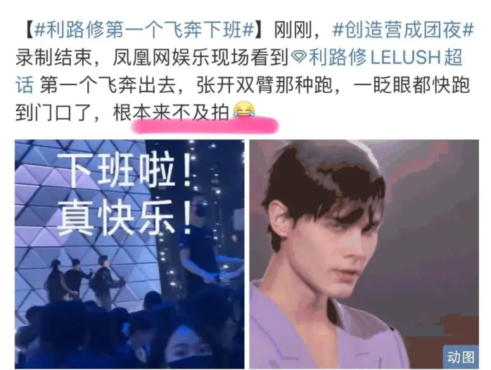 祖宗系爱豆利路修语录,不蹚娱乐圈浑水的