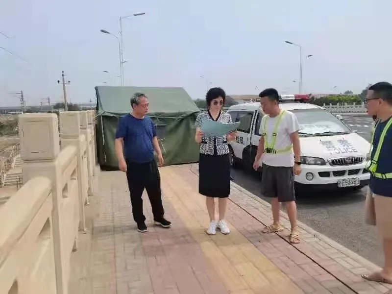 【襄检快讯】襄都区检察院党组书记,代检察长赵丽杰 督导护路工作