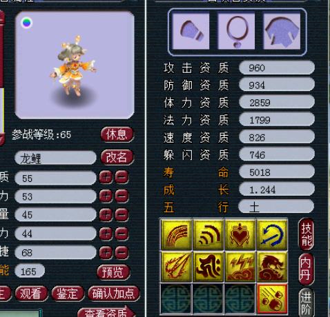 梦幻西游：你还在追寻胚子，他却有全服标杆三特殊龙鲤