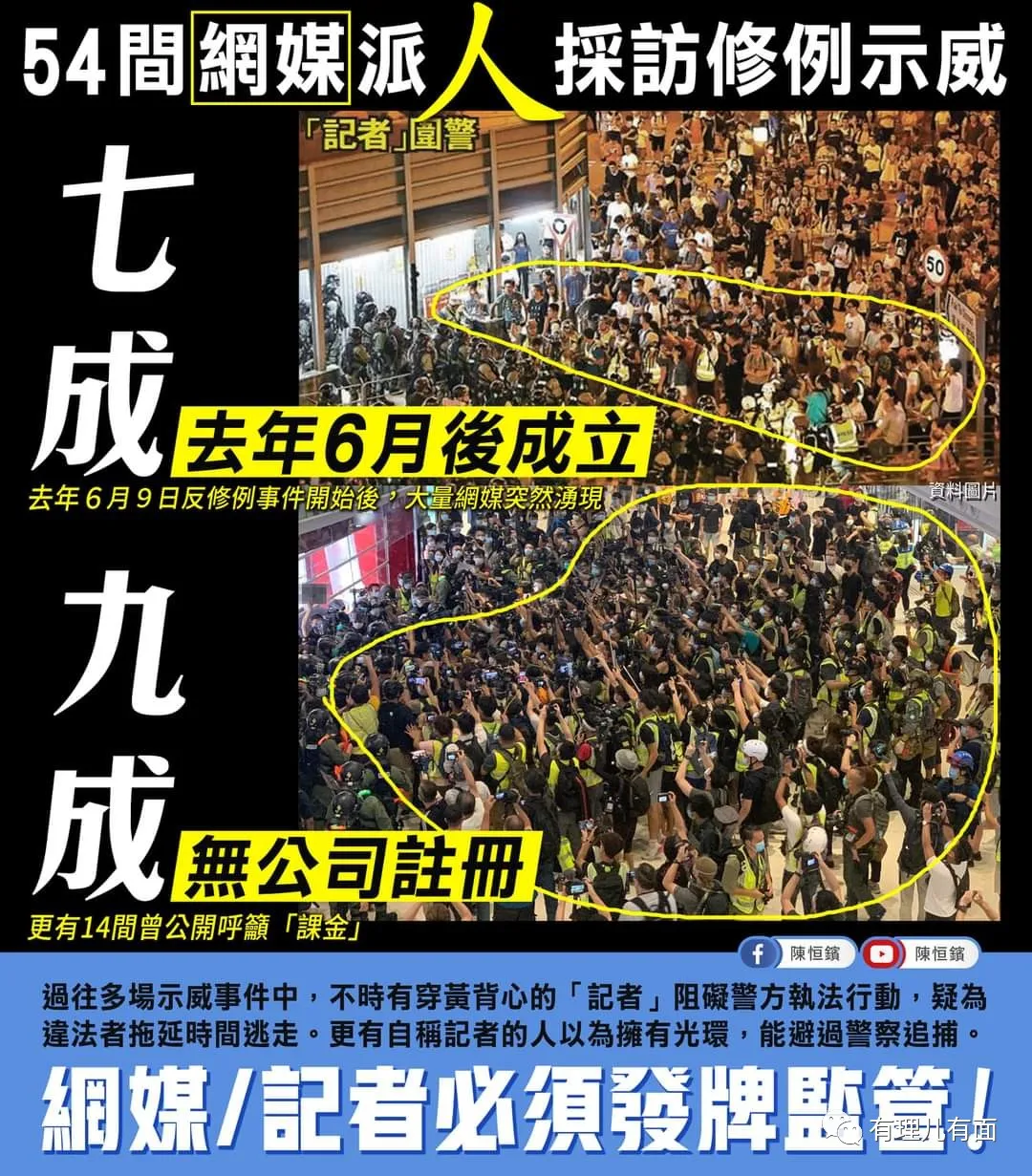 拒绝乱港黑记，香港再次排"独”！