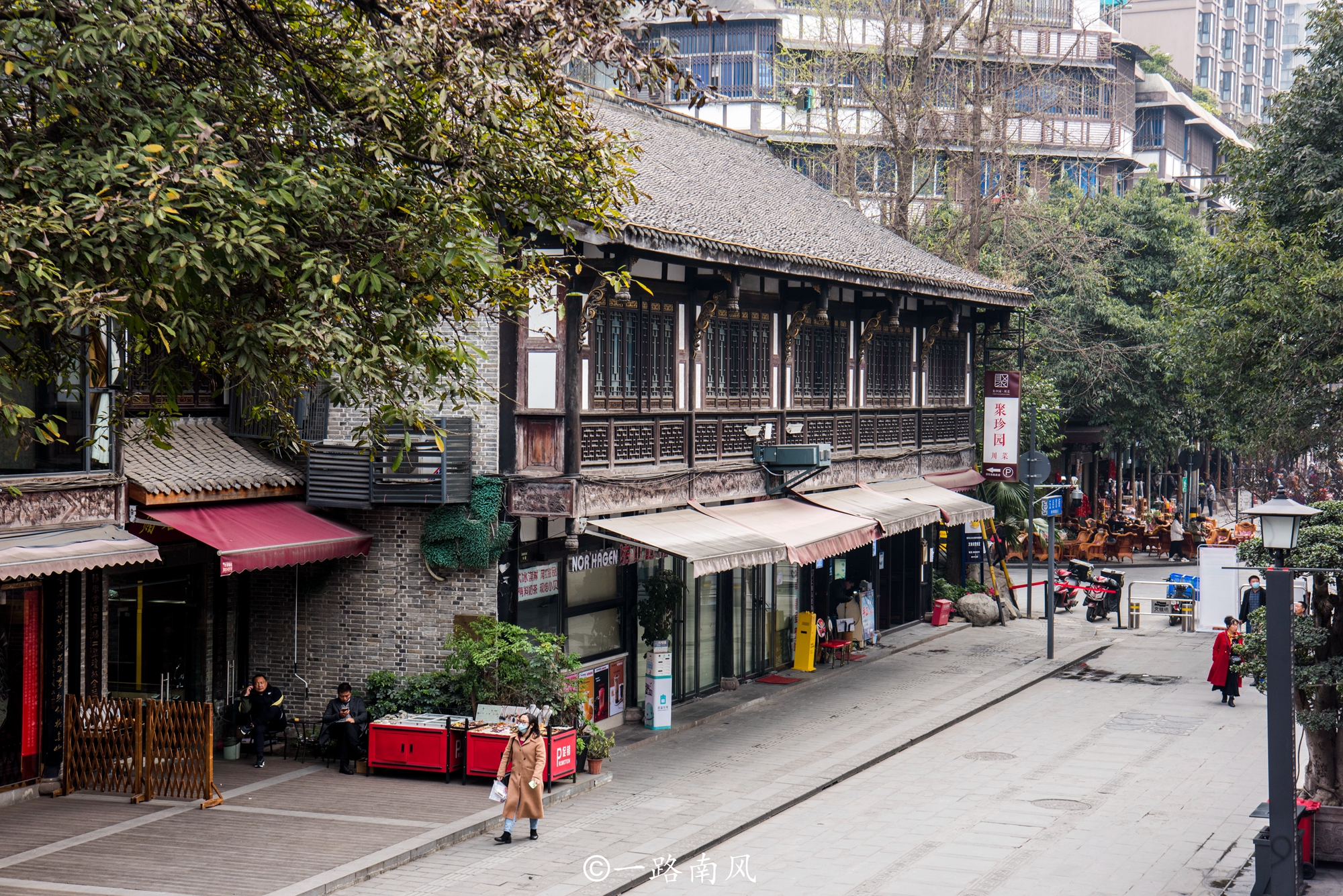成都周边网红打卡地古朴典雅如古代街坊网红打卡地