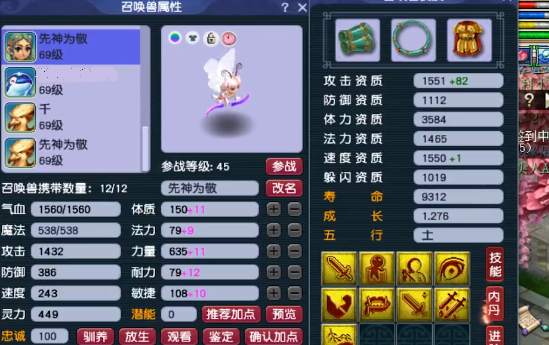 梦幻西游：连59玩家都有超级鲲鹏了，啥配置这么狂啊？