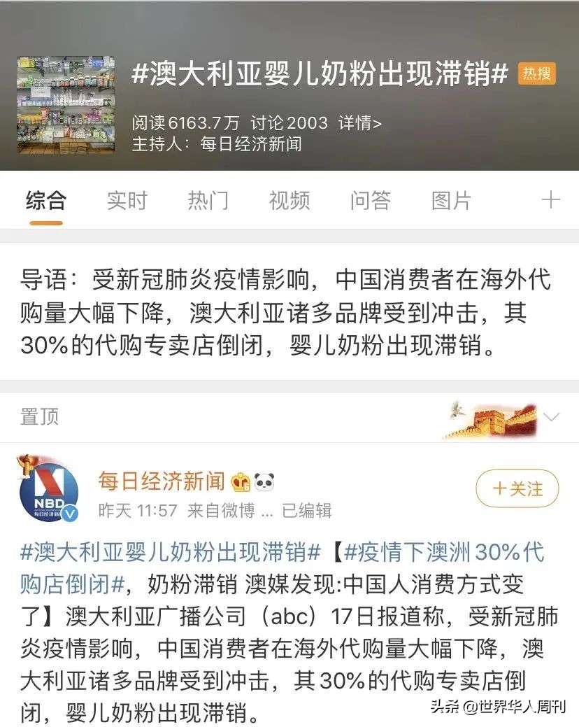 澳洲奶粉卖不动了：曾是中国妈妈们的抢手货