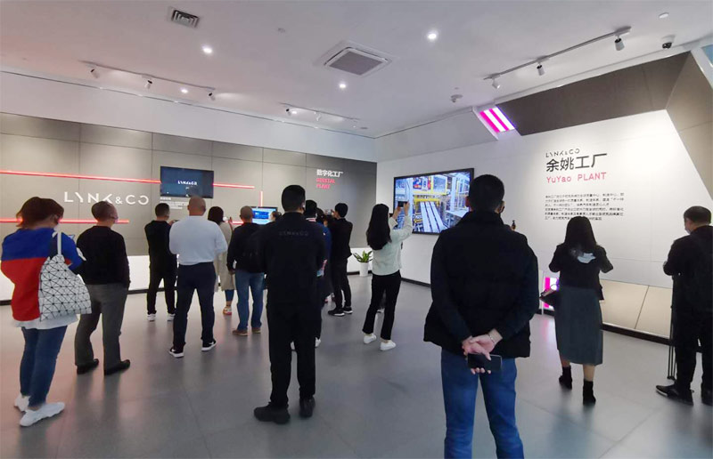 极能工厂 硬核实力 福建媒体走进领克余姚工厂