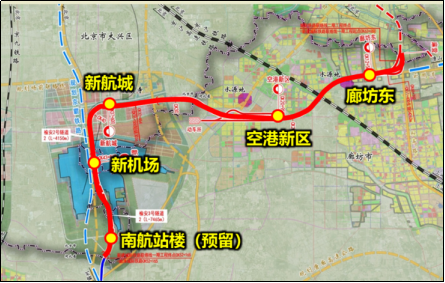 京津冀城际铁路近期规划在建项目一览