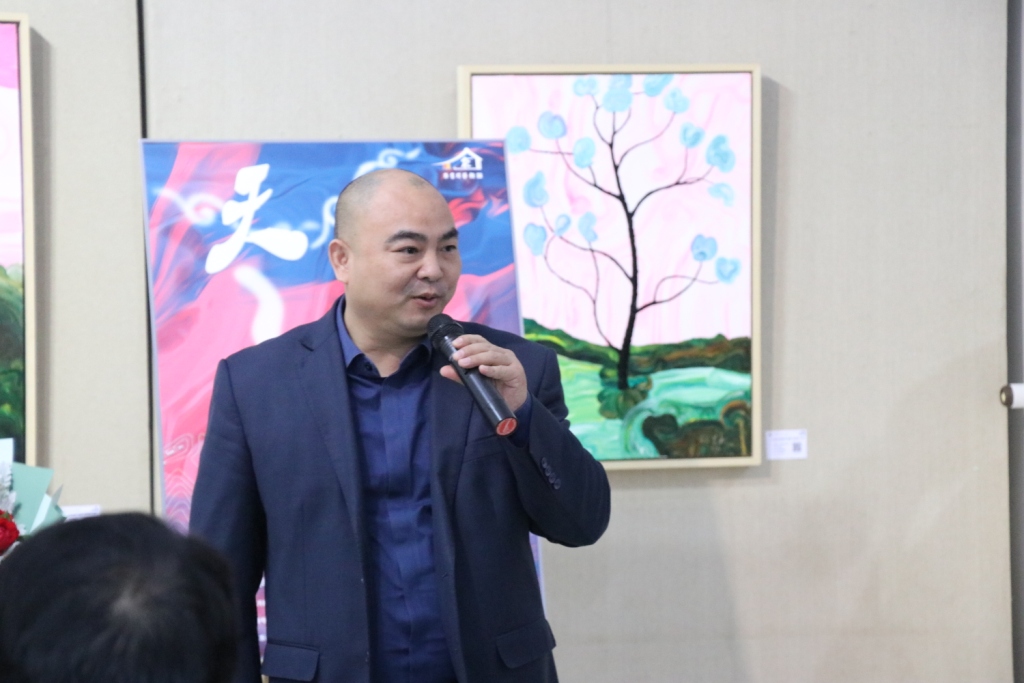 杨青松首次个人作品展天地之间有股气蜕变在京盛大开幕