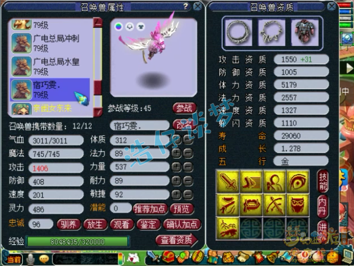 梦幻西游：69力天机，靠全身70级简易装备，获精锐群雄16强