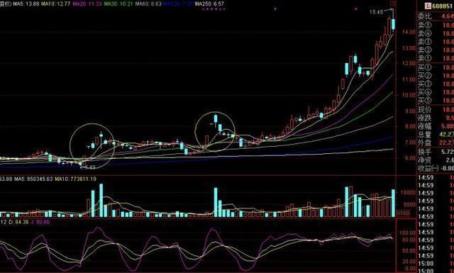 海欣股份(600851)就是运用一字牛回头选择出来的牛股.