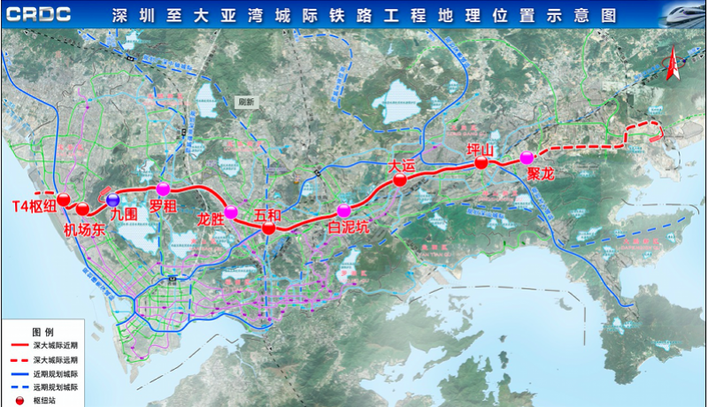 深惠城际:深圳段设站10座根据《深惠城际铁路工程社会稳定风险分析