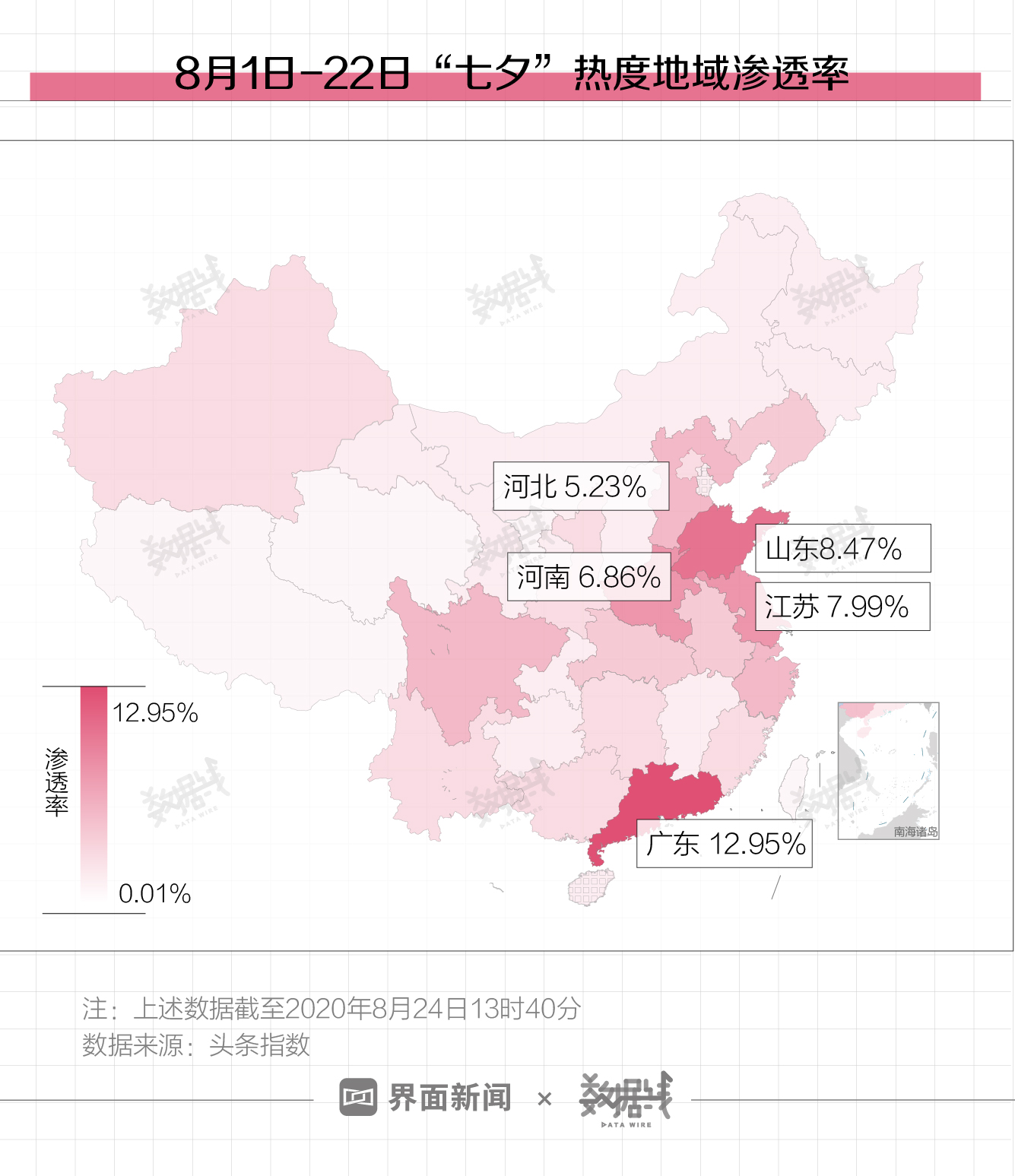 七夕情侣订酒店舍得花钱，但舍不得送金饰了
