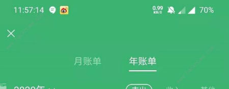 微信2020年度账单怎么查在哪里看只是一个汇总统计表