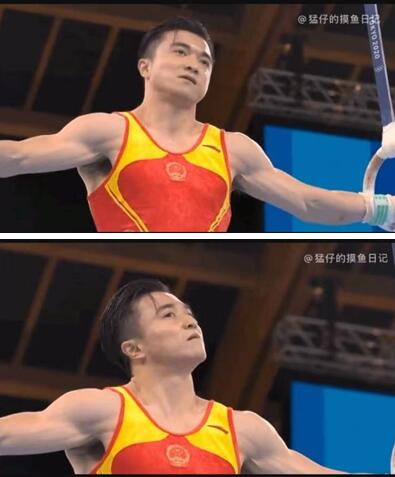 来感受一下↓在昨天的东京奥运会赛场上,中国运动员刘洋夺得
