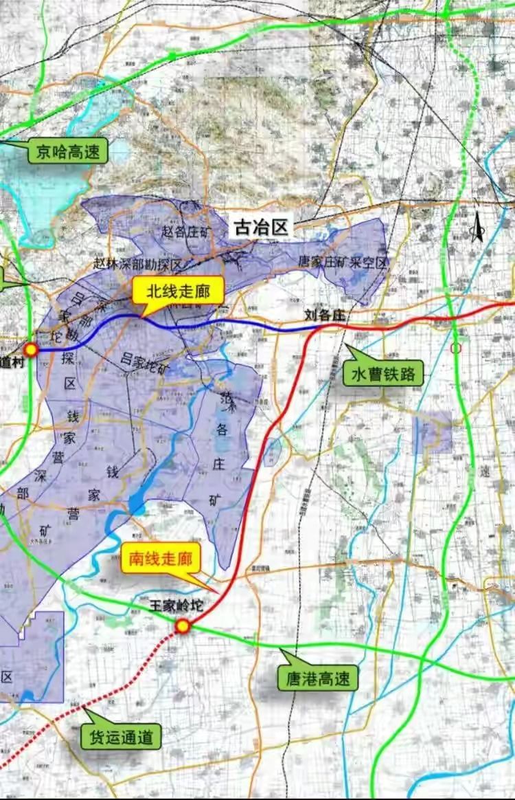 唐山古冶区离高速公路有多远一起来看一下绕城高速即将形成