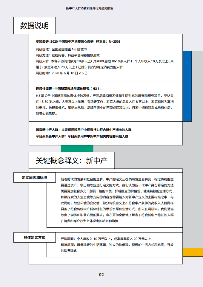 2020新中产人群消费和媒介行为趋势报告