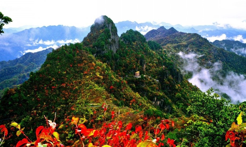 陕西（岚皋）南宫山的秋景，美的让人心动