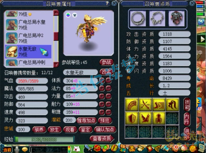 梦幻西游：69力天机，靠全身70级简易装备，获精锐群雄16强