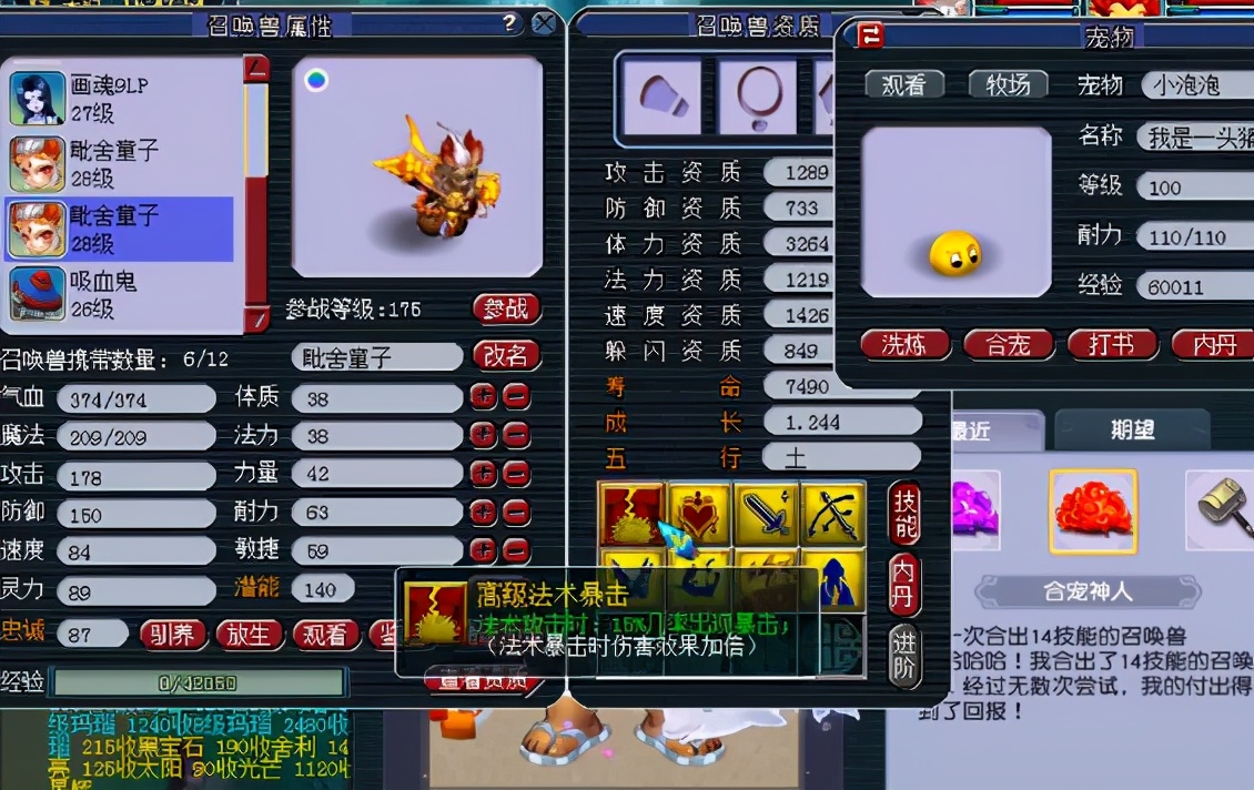 梦幻西游：血赚！连合宝宝，爆出合宠神人成就