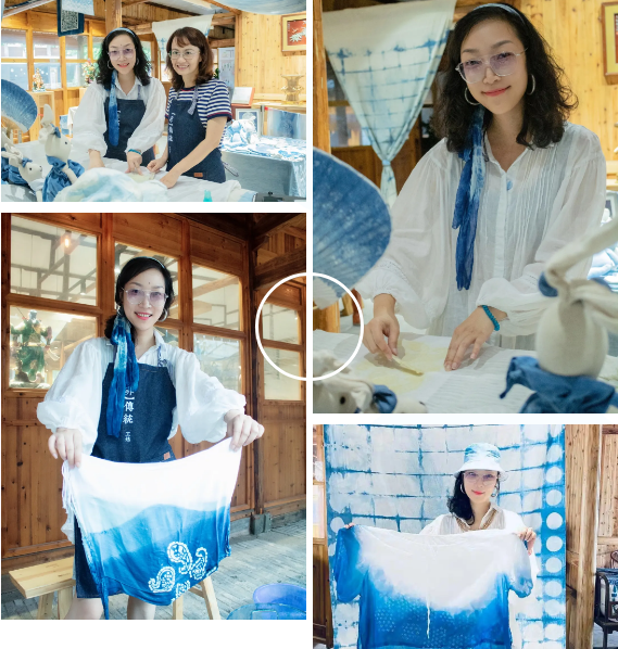 非”传统蓝染手作快闪体验激活传统非遗