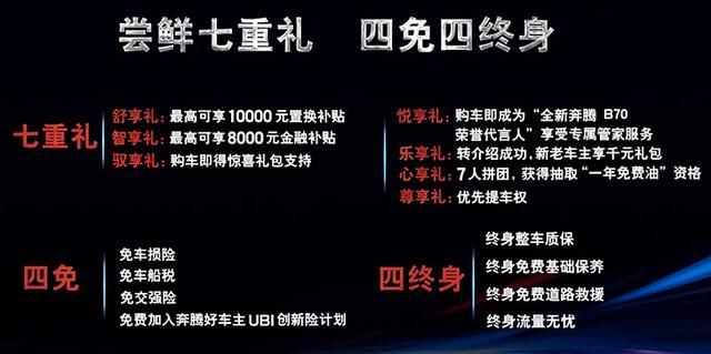2020厦门国际车展 一汽奔腾全新B70福建首发上市