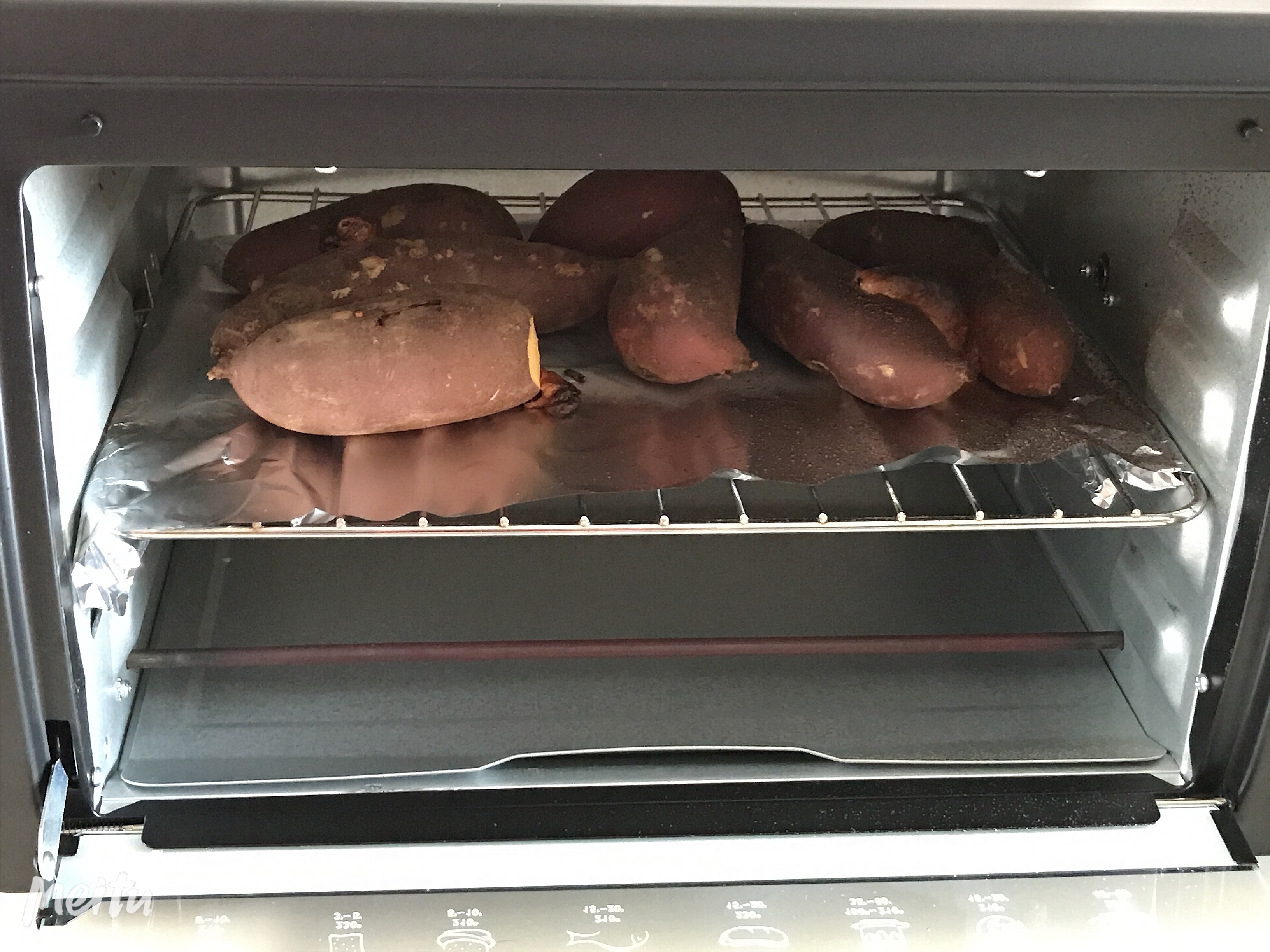 烤红薯烤箱温度和时间记住3个小技巧红薯香气四溢