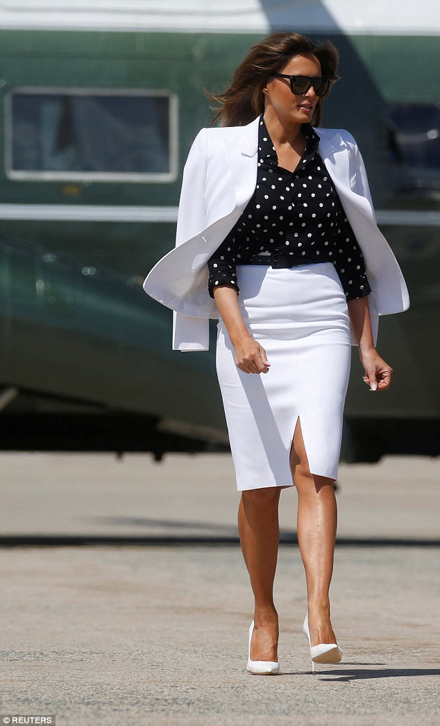 川普妻子面容变样，白宫怕不是有两个总统夫人？