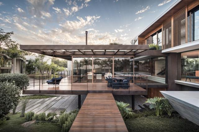 环境与建筑的完美融合——巴西Frame House