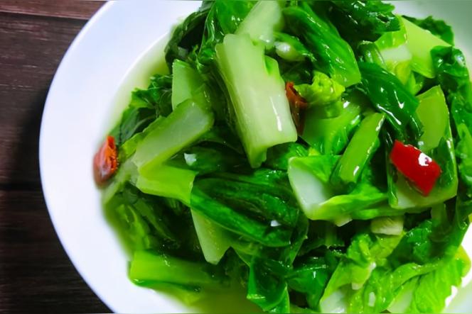 翠绿青菜怎么炒好吃？
