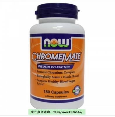 健康指南：now foods Chromemate调节三高