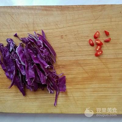 熗拌雙色甘藍#春天不減肥，夏天肉堆堆#
