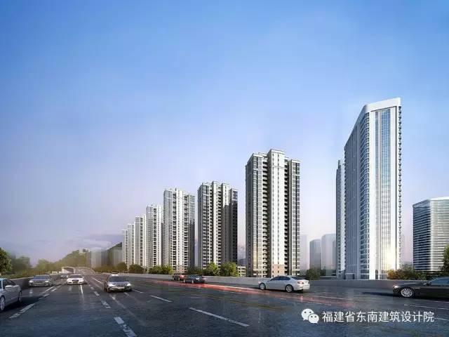 三明城投广场效果图出炉，将建18幢高层住宅（约2515套住房）！
