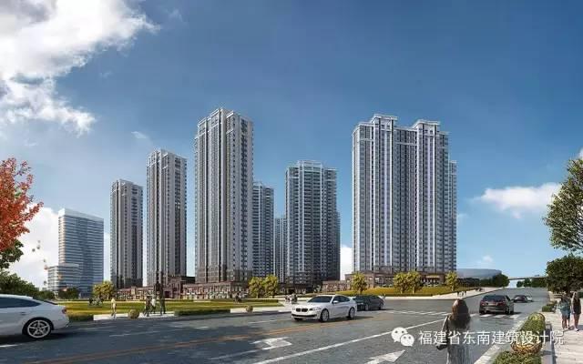 三明城投广场效果图出炉，将建18幢高层住宅（约2515套住房）！