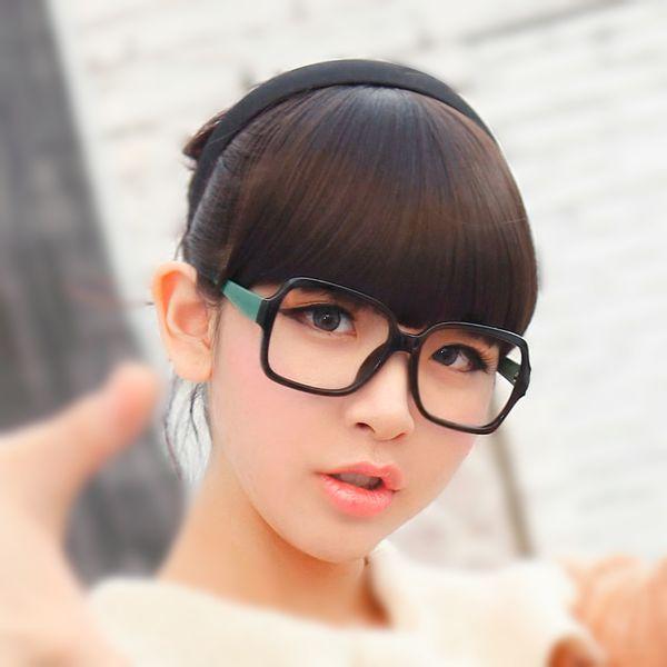 前额的头发帘儿