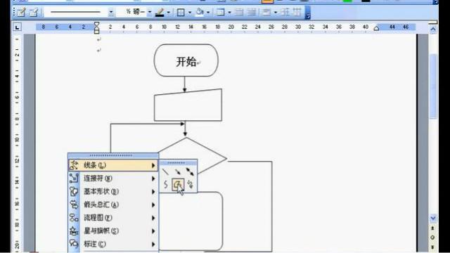 word中怎么画流程图(word中怎么弄流程图)