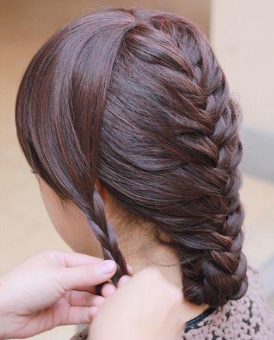 教你2款蝎子辫蜈蚣辫盘发,心灵手巧的女士不要错过!