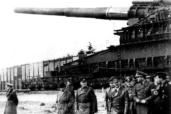 德国反人类的超前发明：需要500个士兵发射，一炮可毁一座城