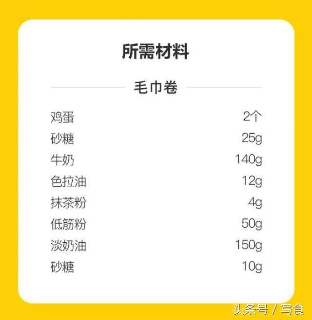 網紅下午茶甜點「抹茶毛巾卷」，簡單快手卷出濃郁抹茶香