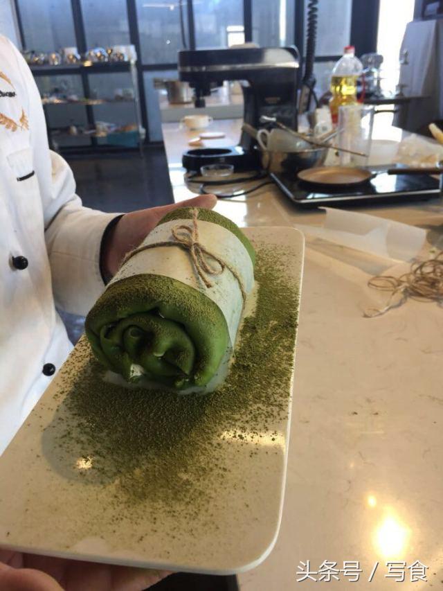 網紅下午茶甜點「抹茶毛巾卷」，簡單快手卷出濃郁抹茶香