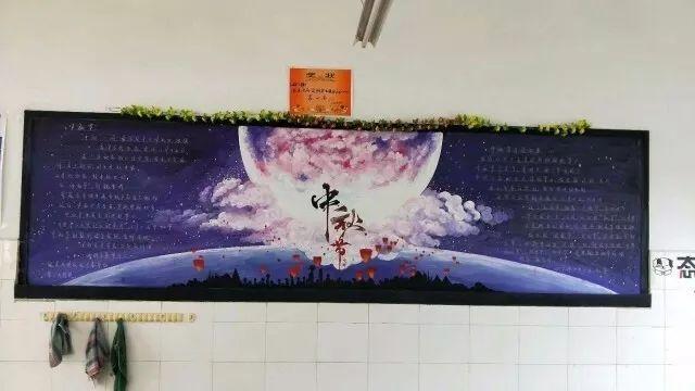 现在黑板报都这种水平了？简直逆天！