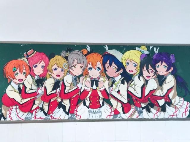 现在黑板报都这种水平了？简直逆天！