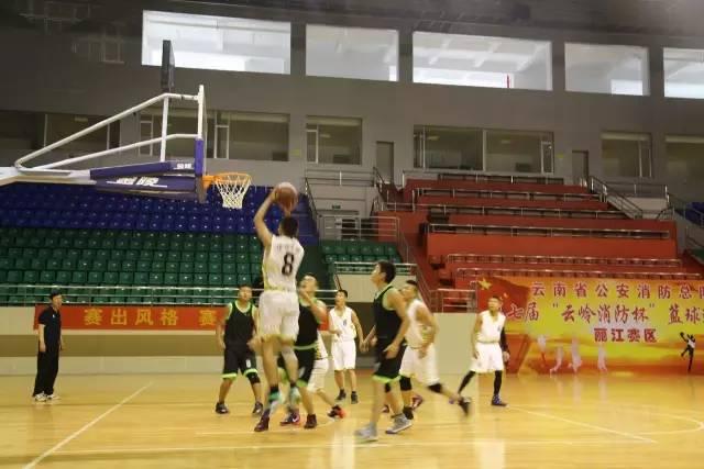昨天丽江这场篮球赛，好多肌肉男！