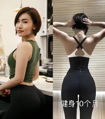 杭州24歲女孩迷上健身，用鐵塊雕琢身體曲線，如今成為健美女神