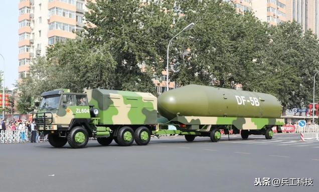 中国核打击力量的中流砥柱——“东风”-5B核导弹