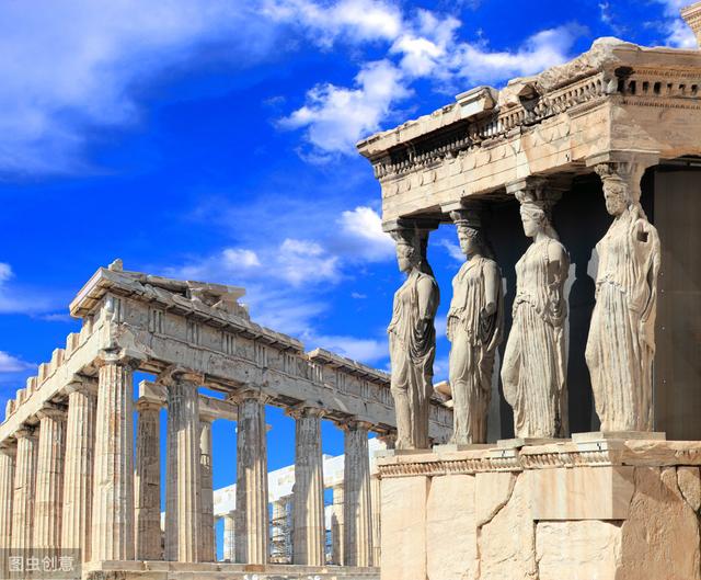 希腊神庙建筑的两个基本样式是什么？