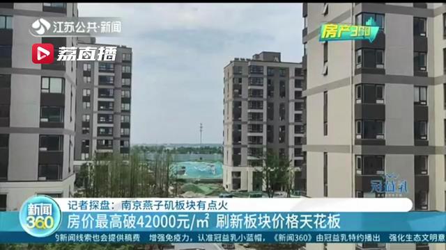 刷新板块价格天花板！南京燕子矶板块行情有点火