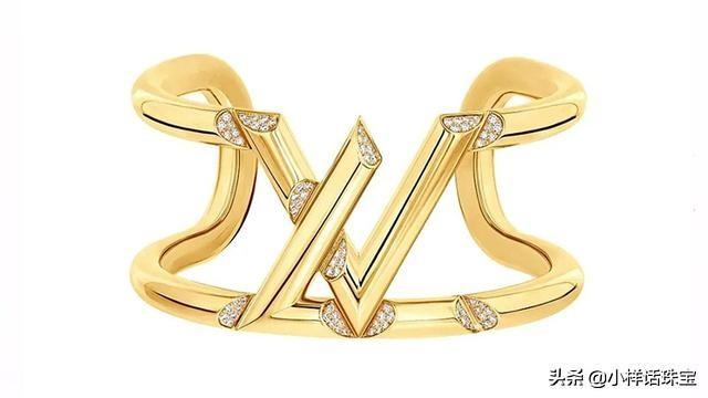 2020年LV全新高级珠宝「LV Volt」，字母几何图形演绎时尚